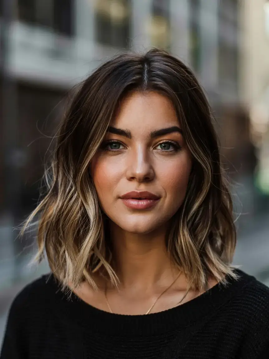 new haicuts ideas october 2025 fall trends Smoky Blonde Lob