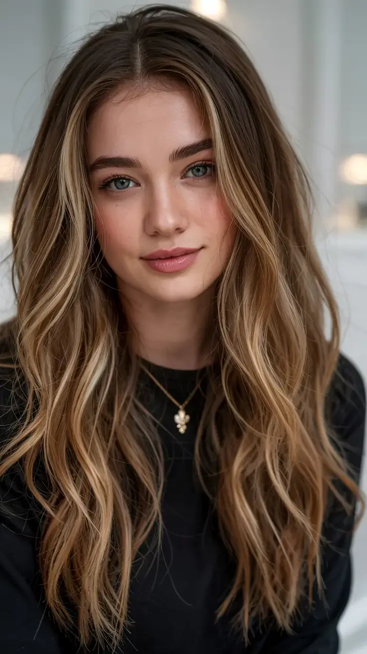 new hair colors ideas october 2025 fall trends Honey-Dipped Waves