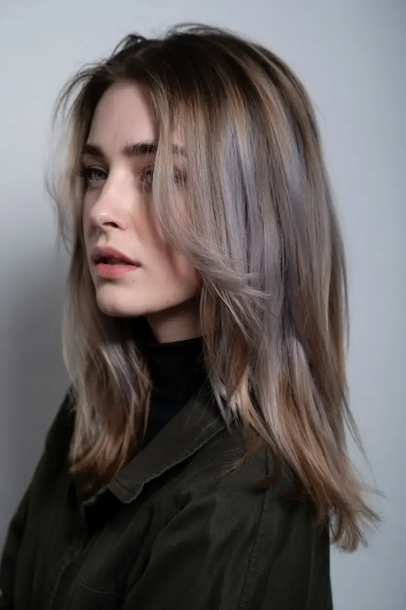 new hair colors ideas october 2025 fall trends Silver Ash Transition