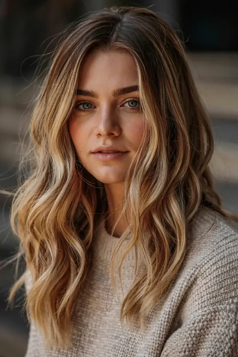 new hair colors ideas october 2025 fall trends Golden Toffee Waves