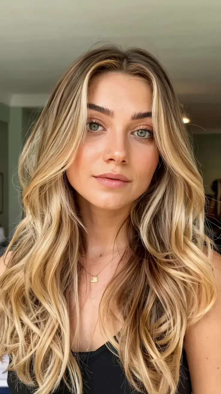new hair colors ideas october 2025 fall trends Vanilla Blonde Layers