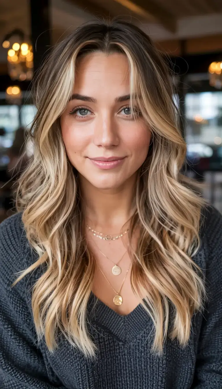 new hair colors ideas october 2025 fall trends Vanilla Cream Waves