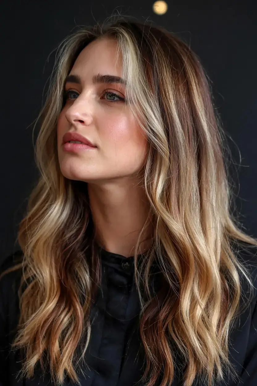 new hair colors ideas october 2025 fall trends Dimensional Bronde Highlights