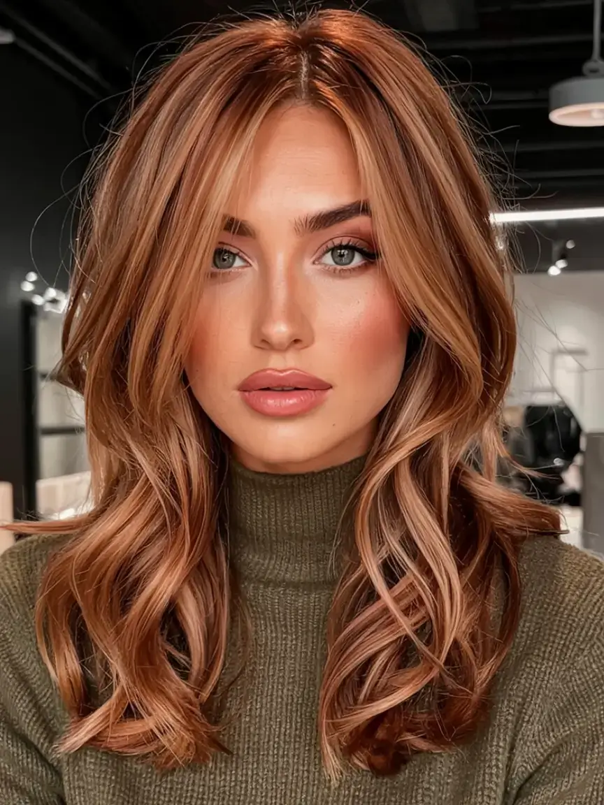 october hair color ideas fall trends for 2025 Toffee Caramel Layers