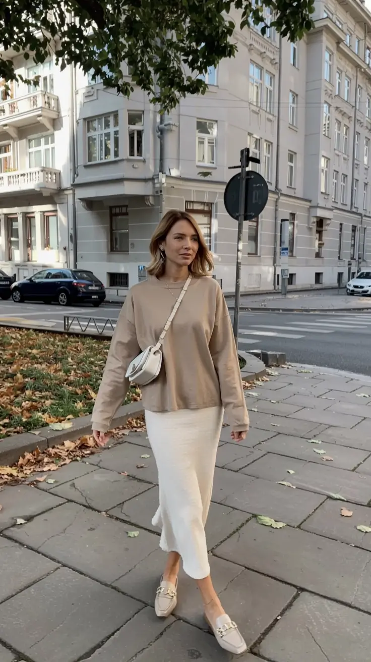 trendy winter outfits ideas 20252026 Effortless Creamy Minimalism