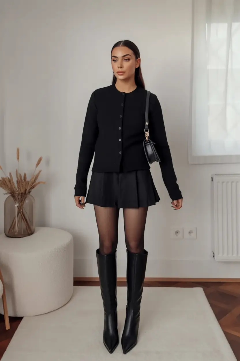 winter birthday outfit ideas 2025 2026 Modern Minimalist Layers