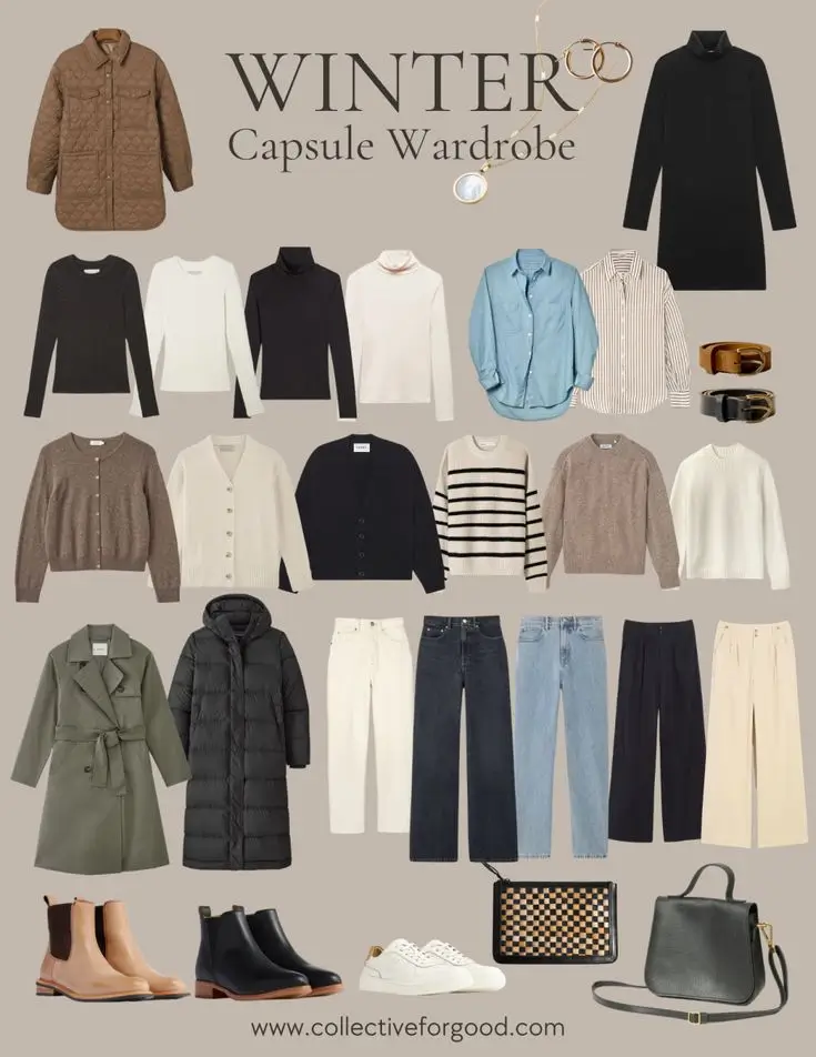 winter capsule wardrobe for women 2025 2026 Capsule With Personality and Balance