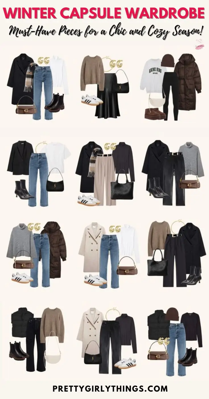 winter capsule wardrobe for women 2025 2026 Mix-and-Match Magic