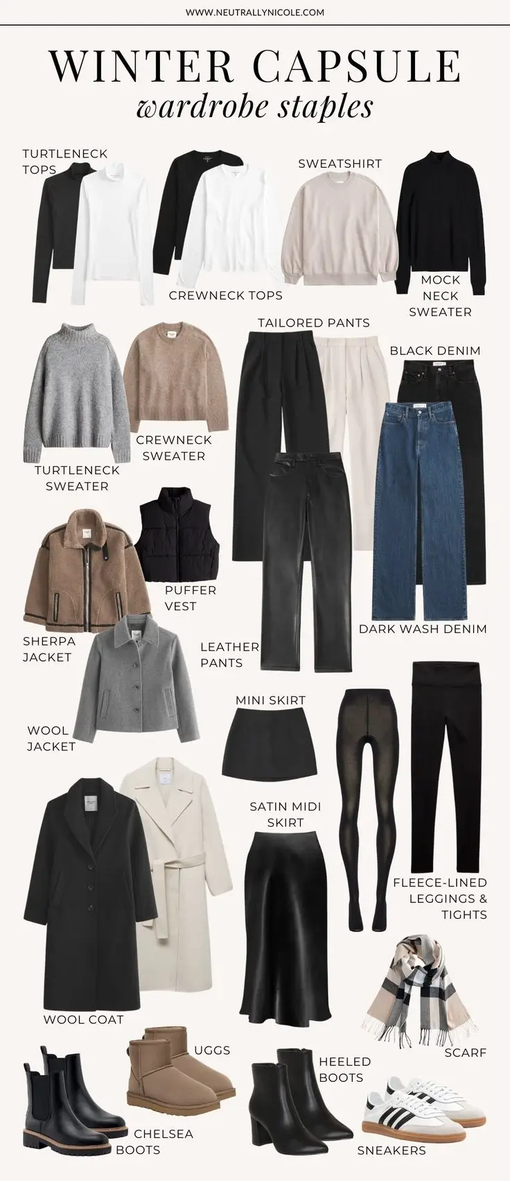 winter capsule wardrobe for women 2025 2026 Wardrobe Staples That Work Overtime