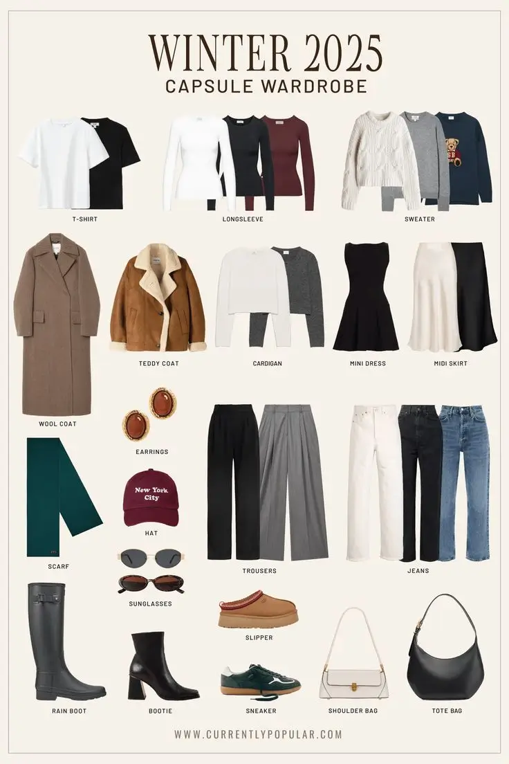 winter capsule wardrobe for women 2025 2026 Smart Staples That Breathe Comfort