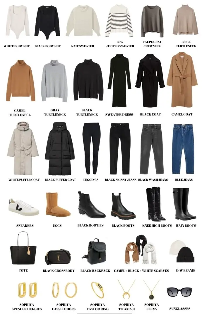 winter capsule wardrobe for women 2025 2026 Timeless Neutrals Modern Spirit