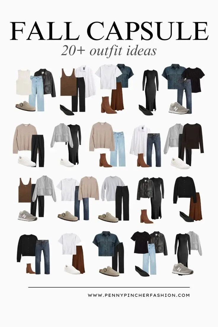 winter capsule wardrobe for women 2025 2026 Mix-and-Match Outfit Formulas