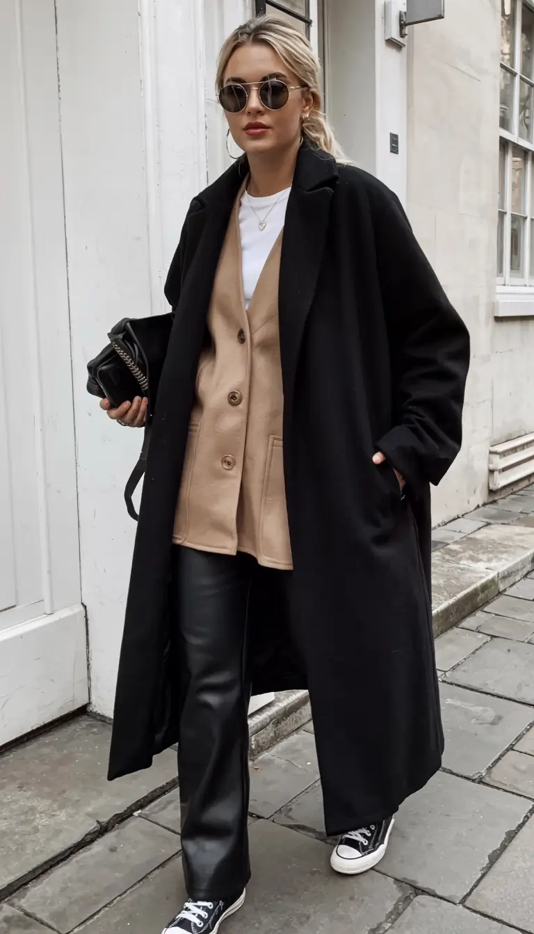 winter fashion inspo 2025 2026 Layered Neutral Street Style