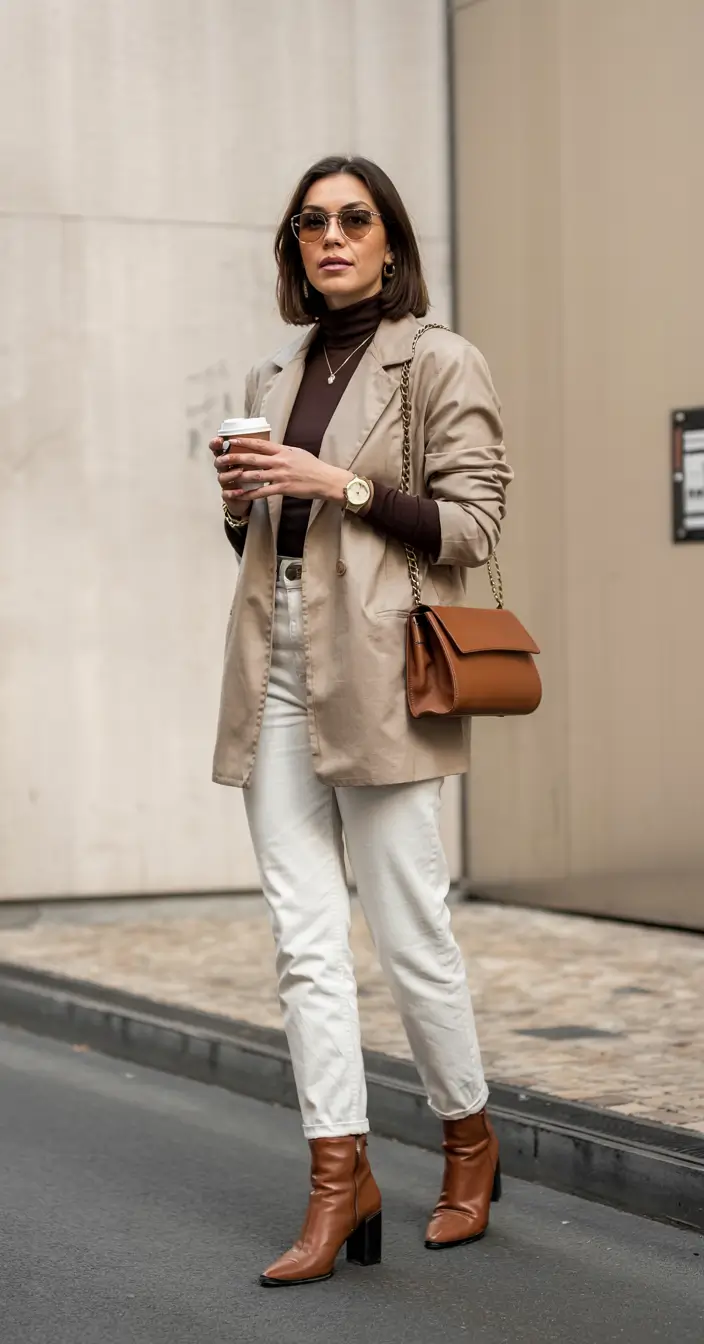 winter fashion inspo 2025 2026 Neutral Power Play