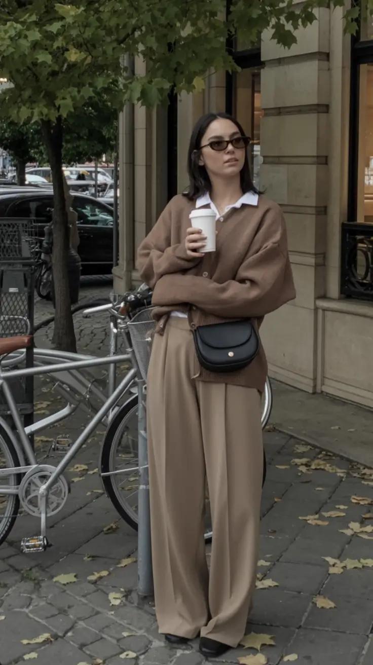 winter fits 2025 2026 style inspiration Monochrome Neutrals With Smart Ease