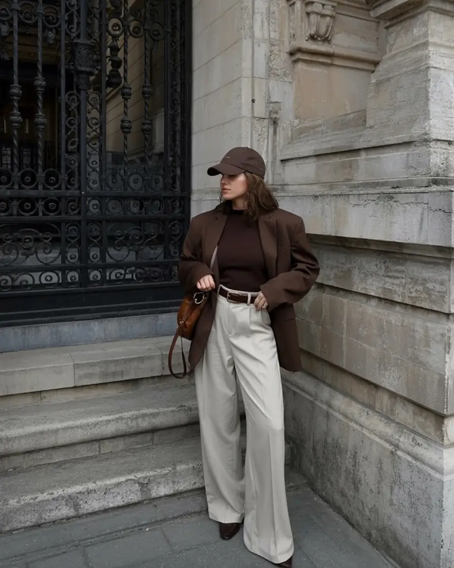 winter fits 2025 2026 style inspiration Sporty Elegance in Earthy Tones