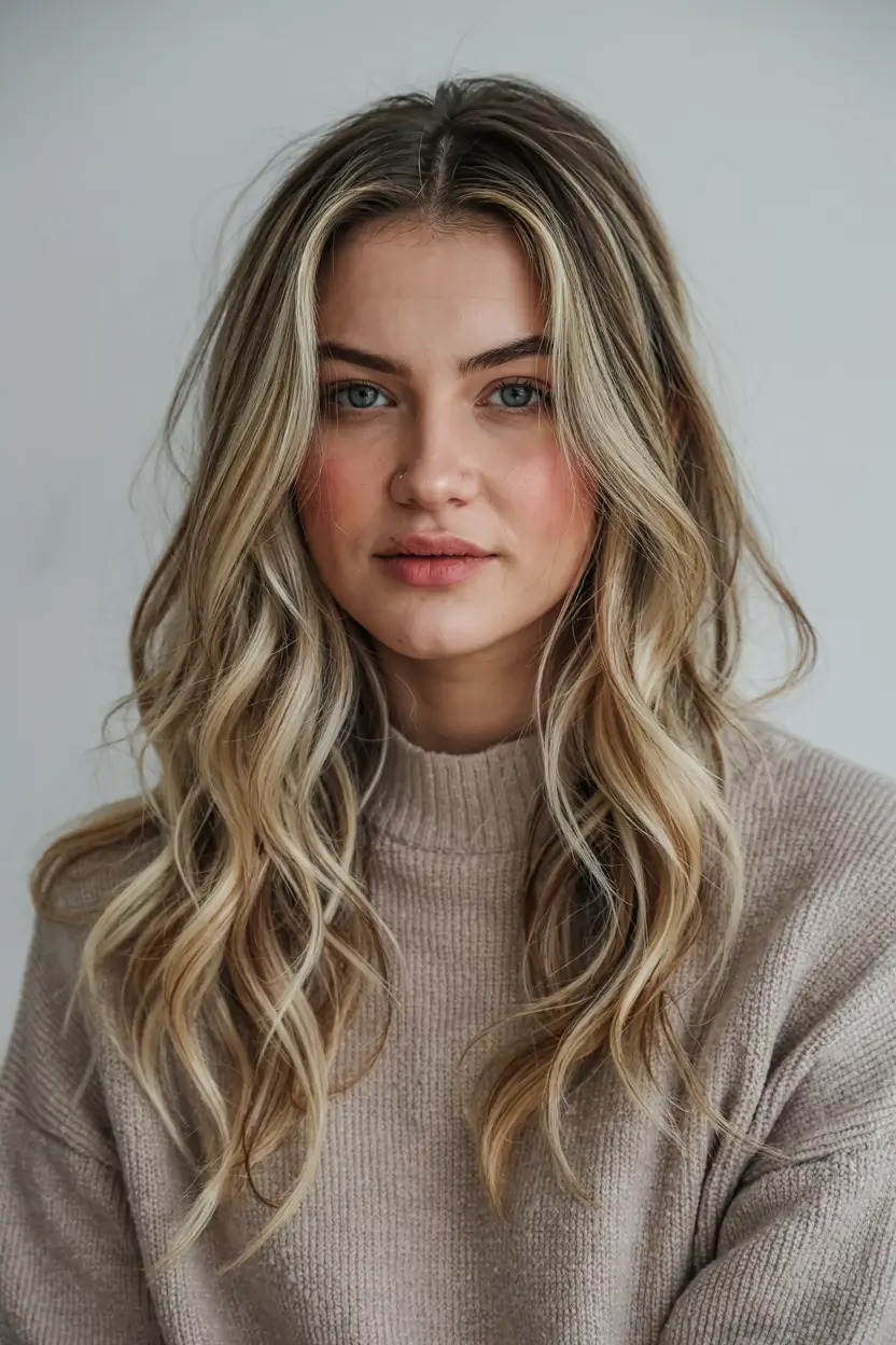 winter hair colors 2025 2026 for blondes Dimensional Beige Blonde with Effortless Texture