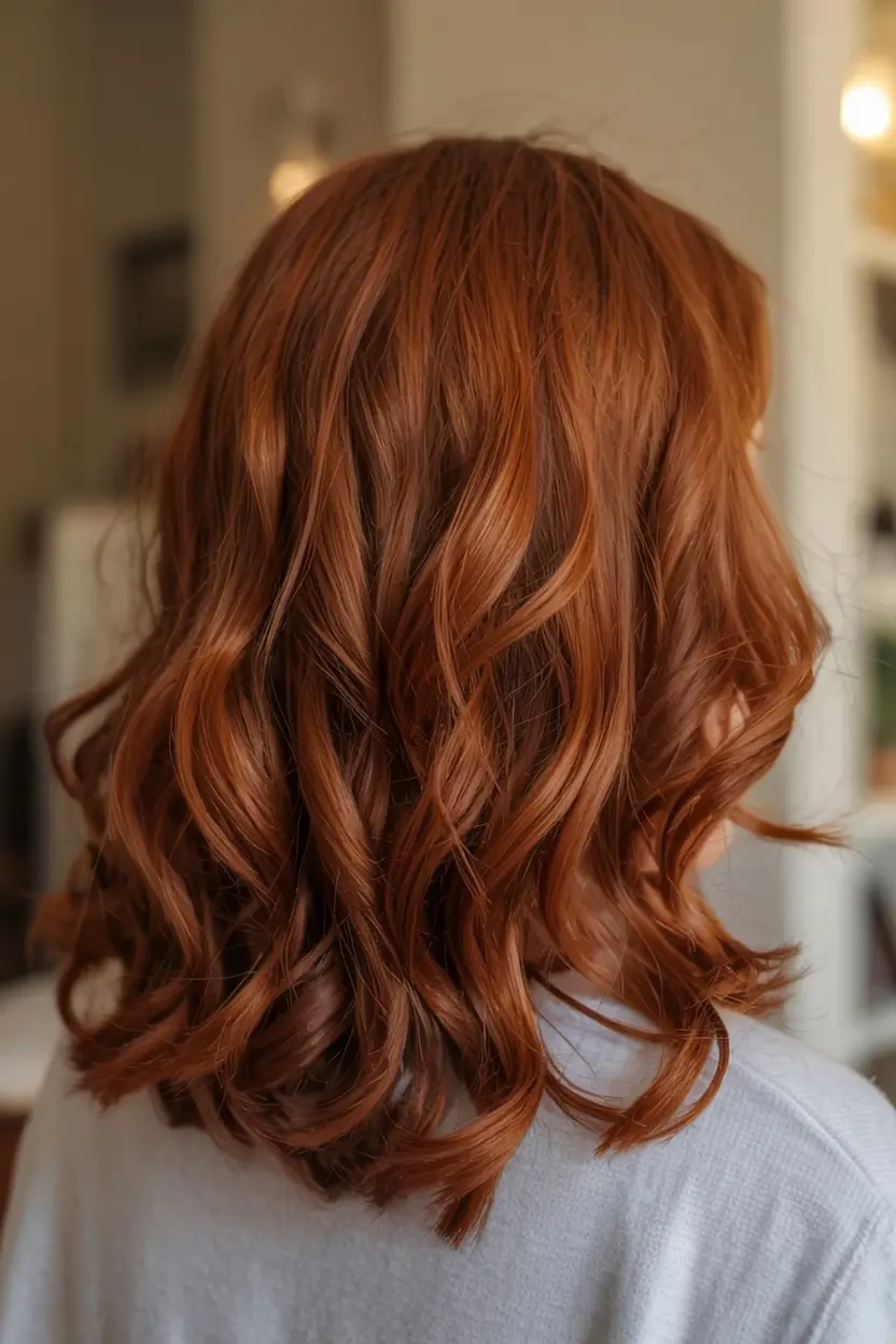 winter hair colors auburn ideas 2025 2026 Rust-Toned Auburn Bob