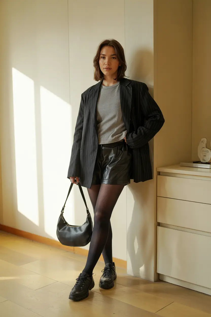 winter office outfits ideas 2025 2026 Playful Twist on Tailoring