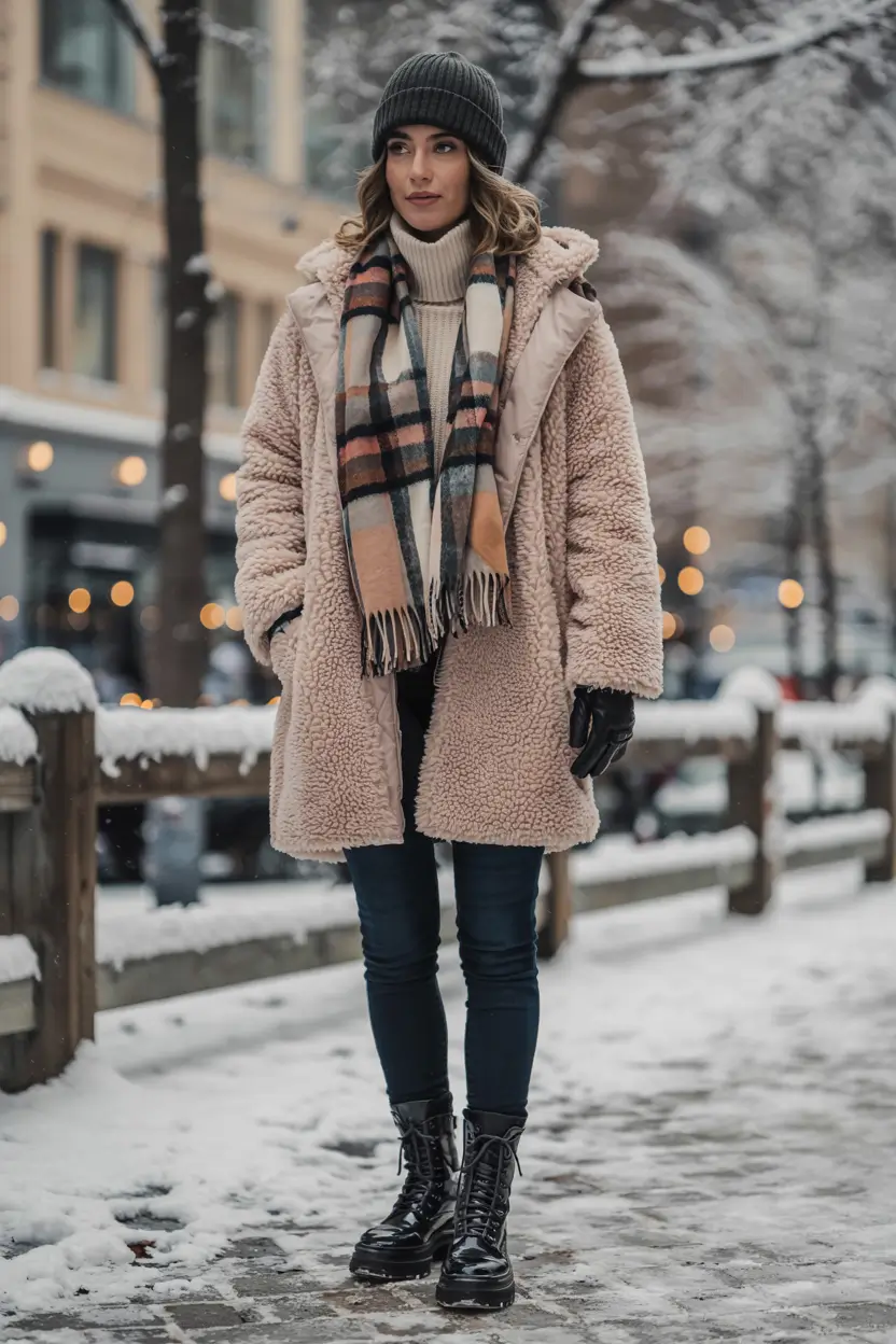 winter outfits cold weather ideas 2025 2026 Cozy Classics With a Twist