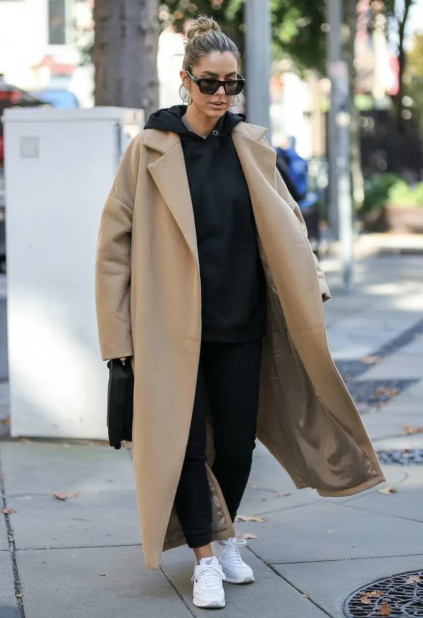 winter outfits inspiration 2025 2026 Laid-Back Camel Coat Energy