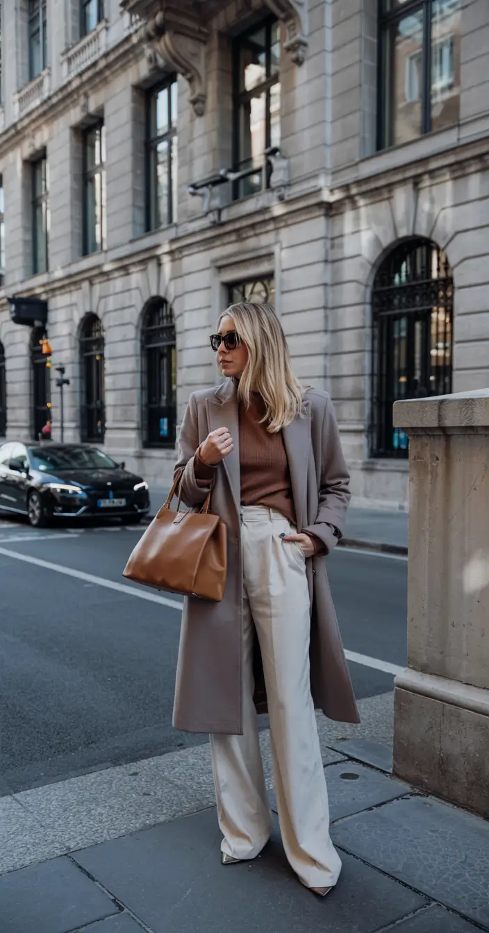 winter outfits inspiration 2025 2026 City Neutrals in Motion