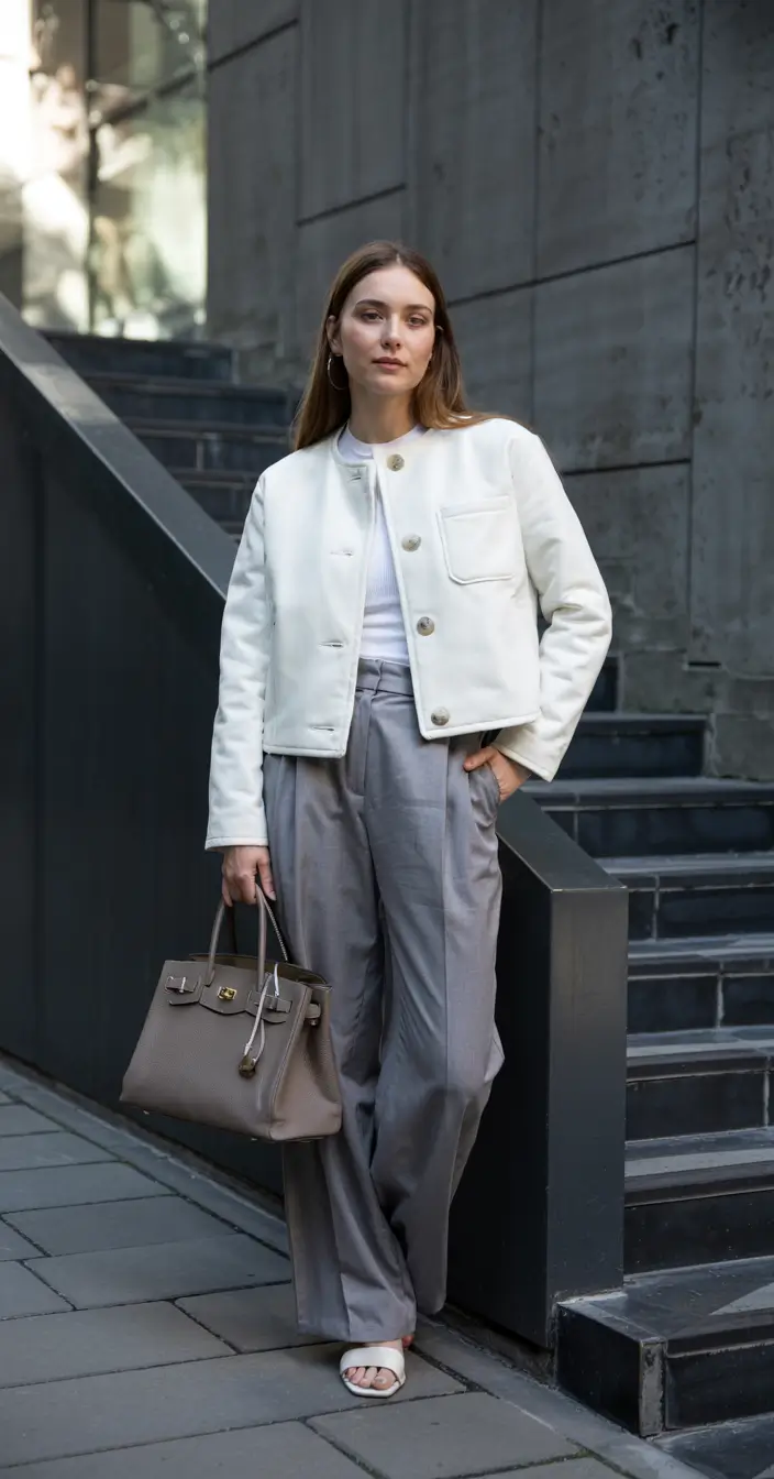 winter outfits inspiration 2025 2026 Minimalist Monochrome