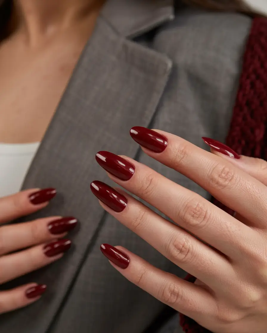 acrylic nails and color ideas winter 2025 2026 Mulberry Muse