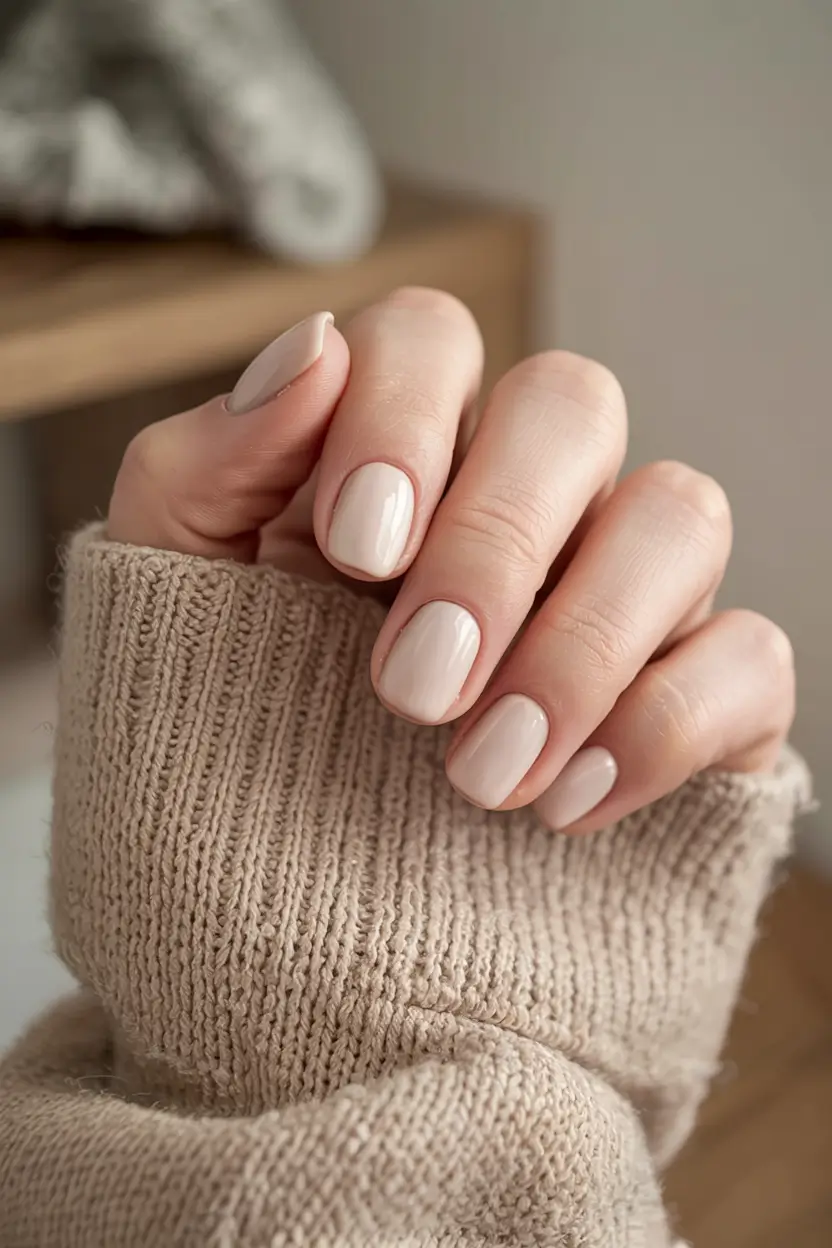 best neutral nails winter 2025 2026 Oat Milk Simplicity