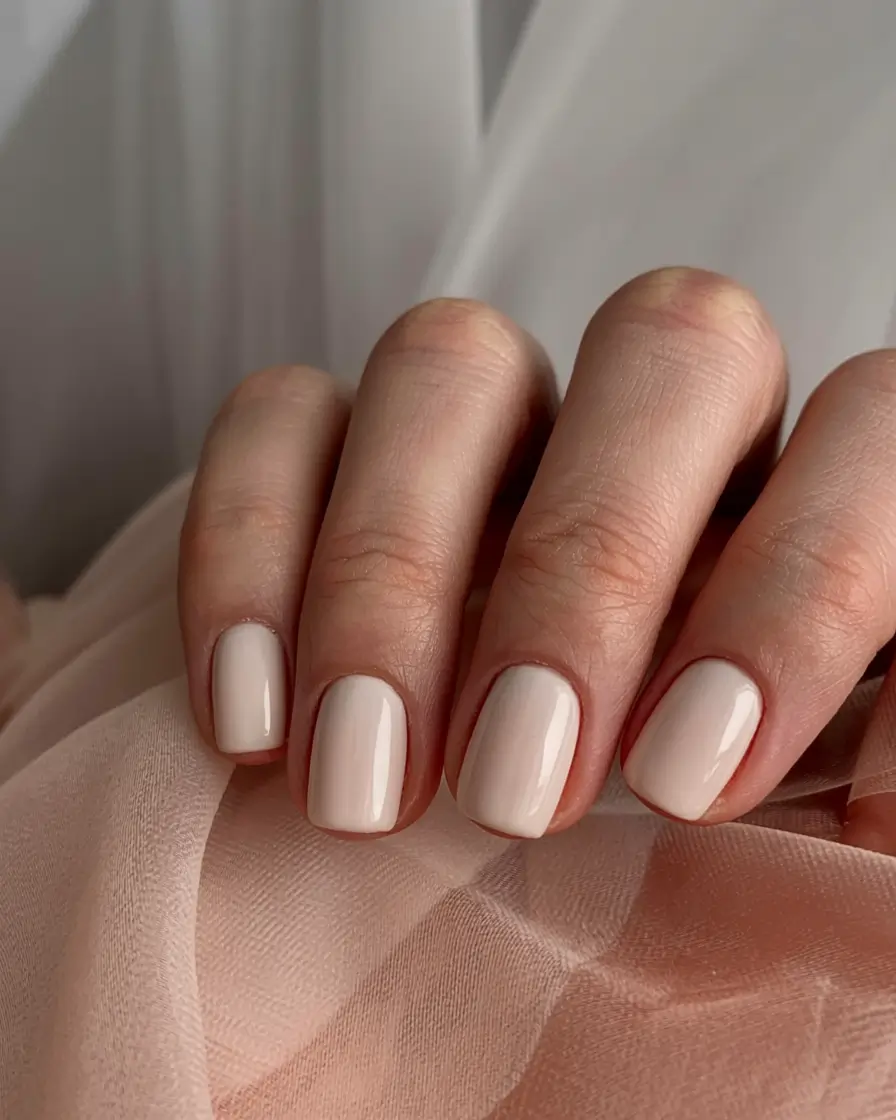 best neutral nails winter 2025 2026 Vanilla Silk Minimal