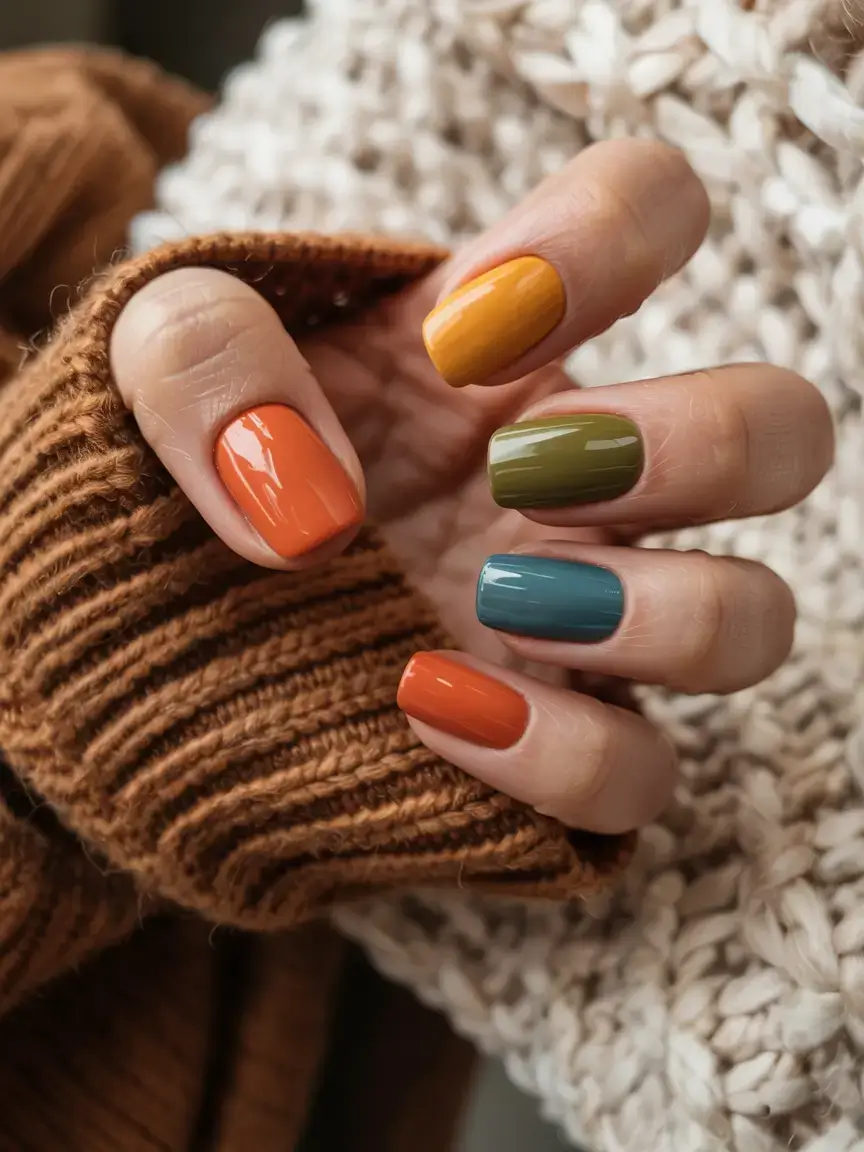 best winter nail colors ideas 2025 2026 Winter Mosaic