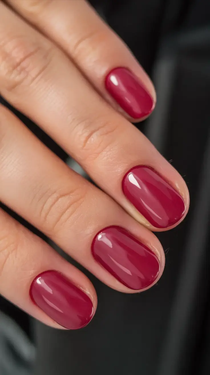 best winter nail colors ideas 2025 2026 Berry Rush