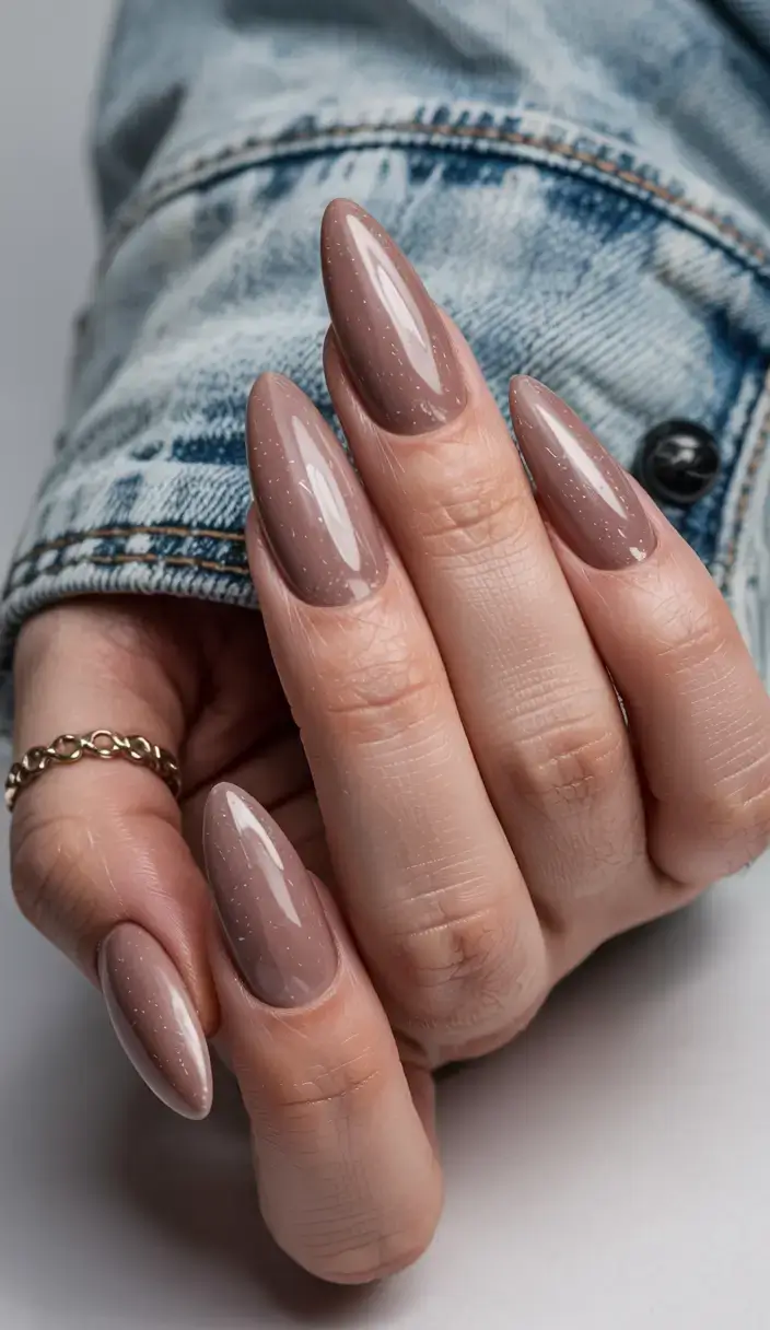 best winter nail colors ideas 2025 2026 Mocha Glow