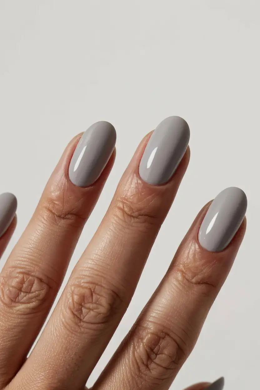 Christmas Nail Colors 2025 Stormy Cashmere