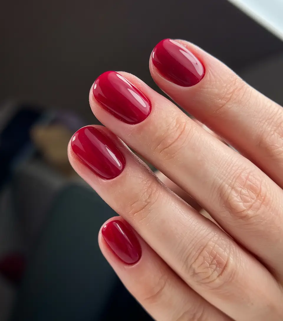 Christmas Nail Colors 2025 Mulled Wine Mirage