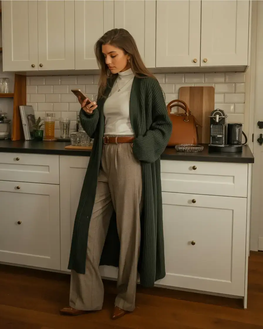cozy winter outfits 2025 2026 style guide Relaxed Elegance at Home