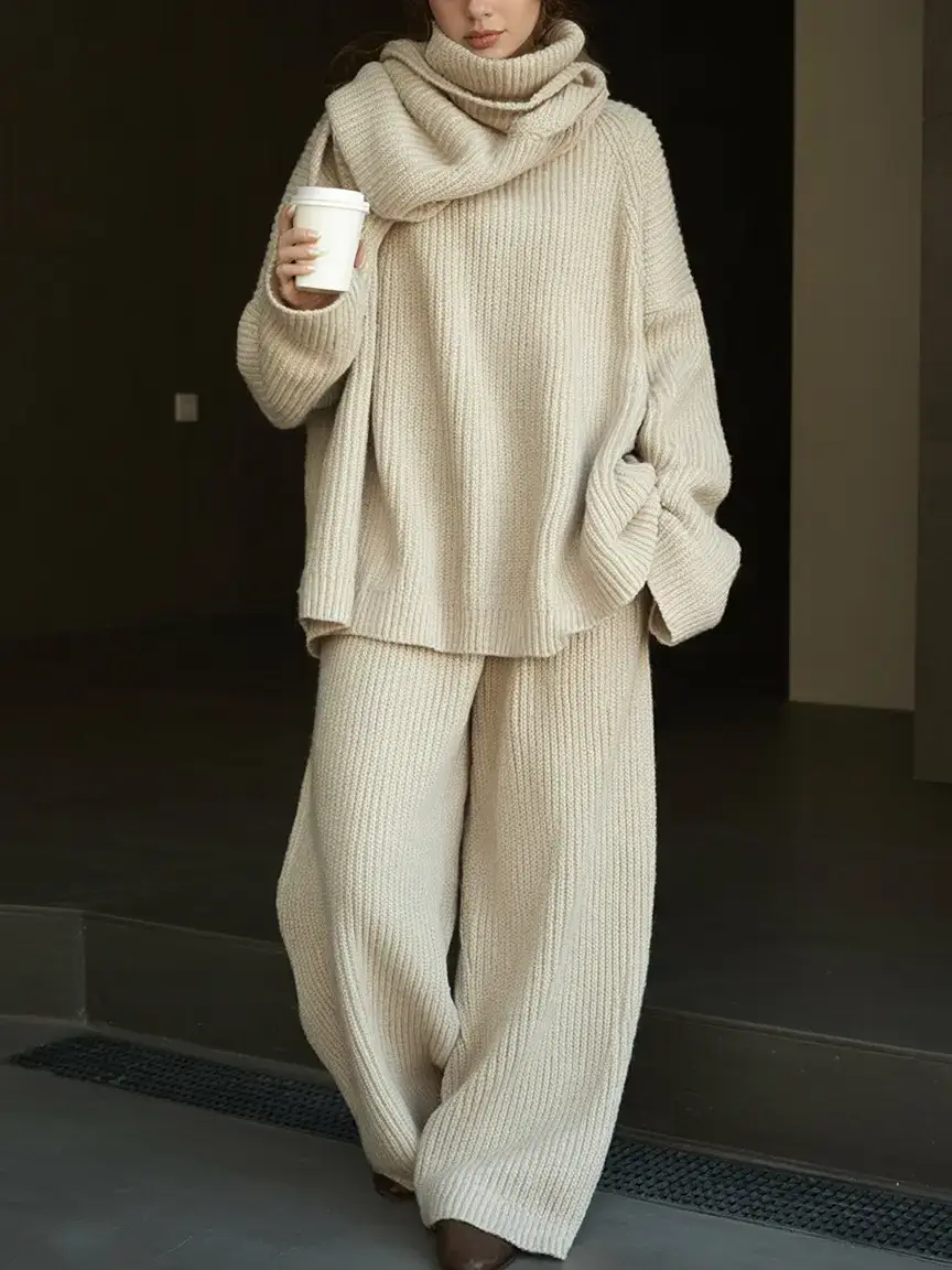 cozy winter outfits 2025 2026 style guide Knitted Sets for Modern Ease