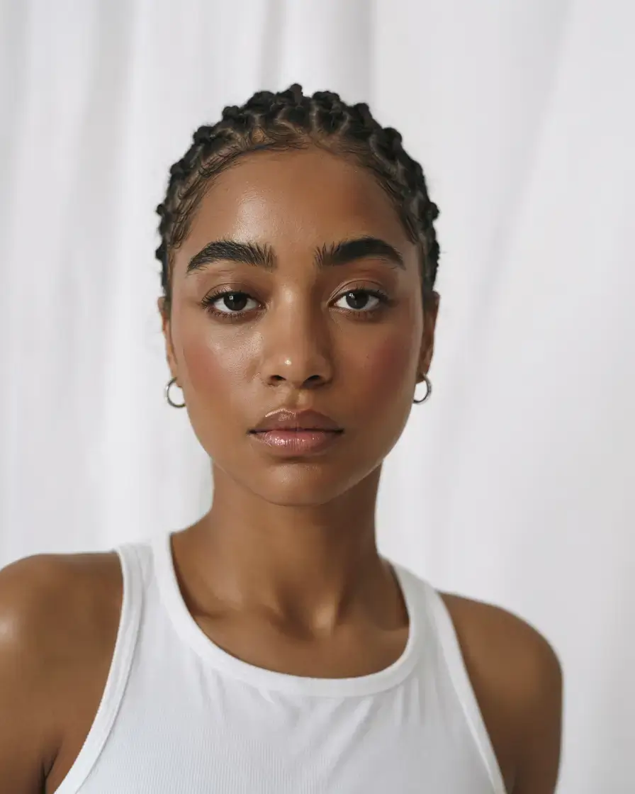 hairstyles for black women winter 2025 2026 Minimalist Cornrow Chic