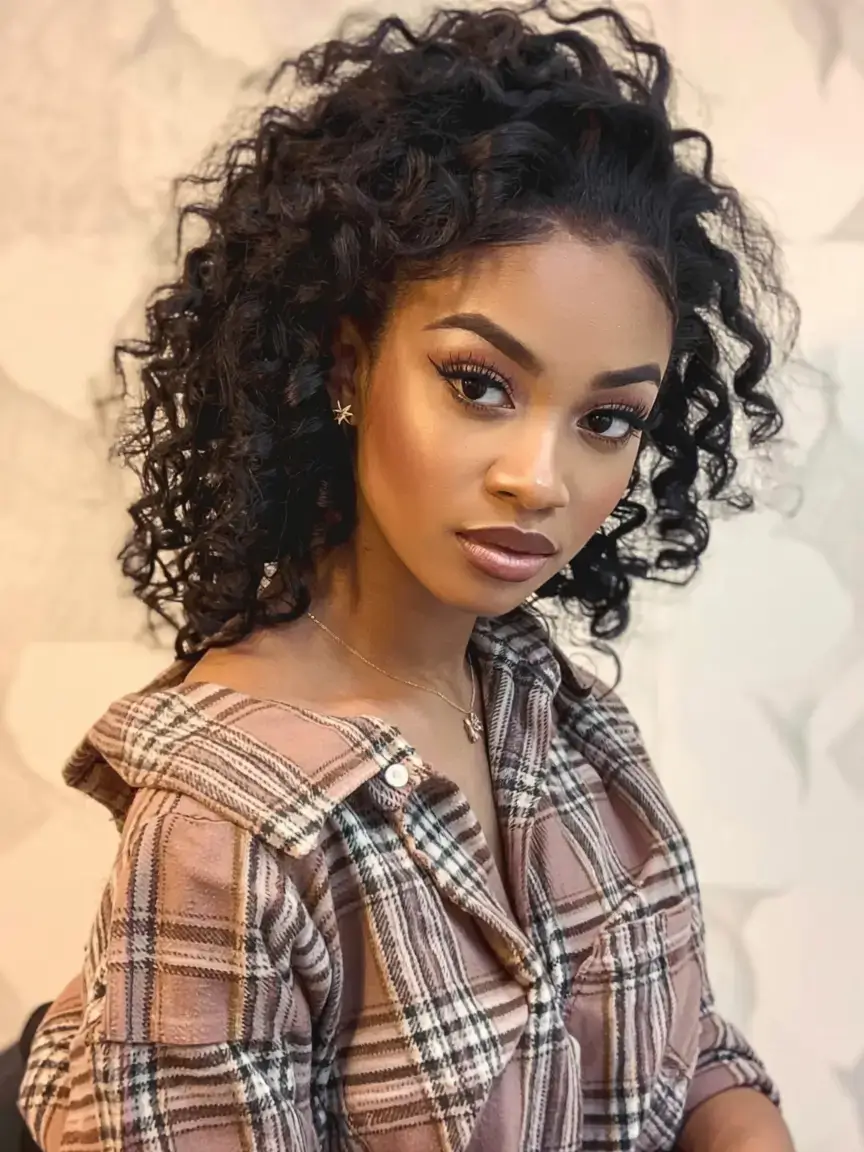 hairstyles for black women winter 2025 2026 Soft Defined Curls