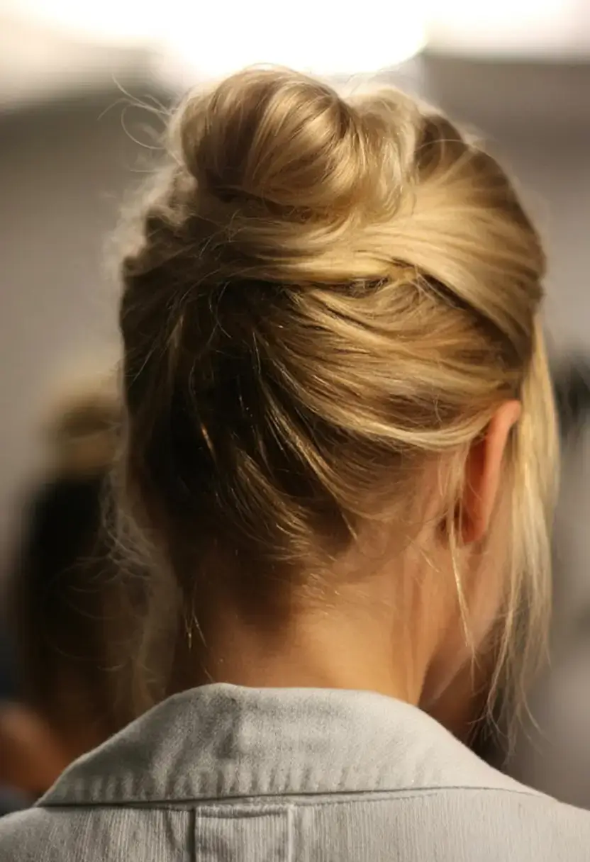 hairstyles ideas for winter 2025 2026 Modern French Twist with Effortless Texture