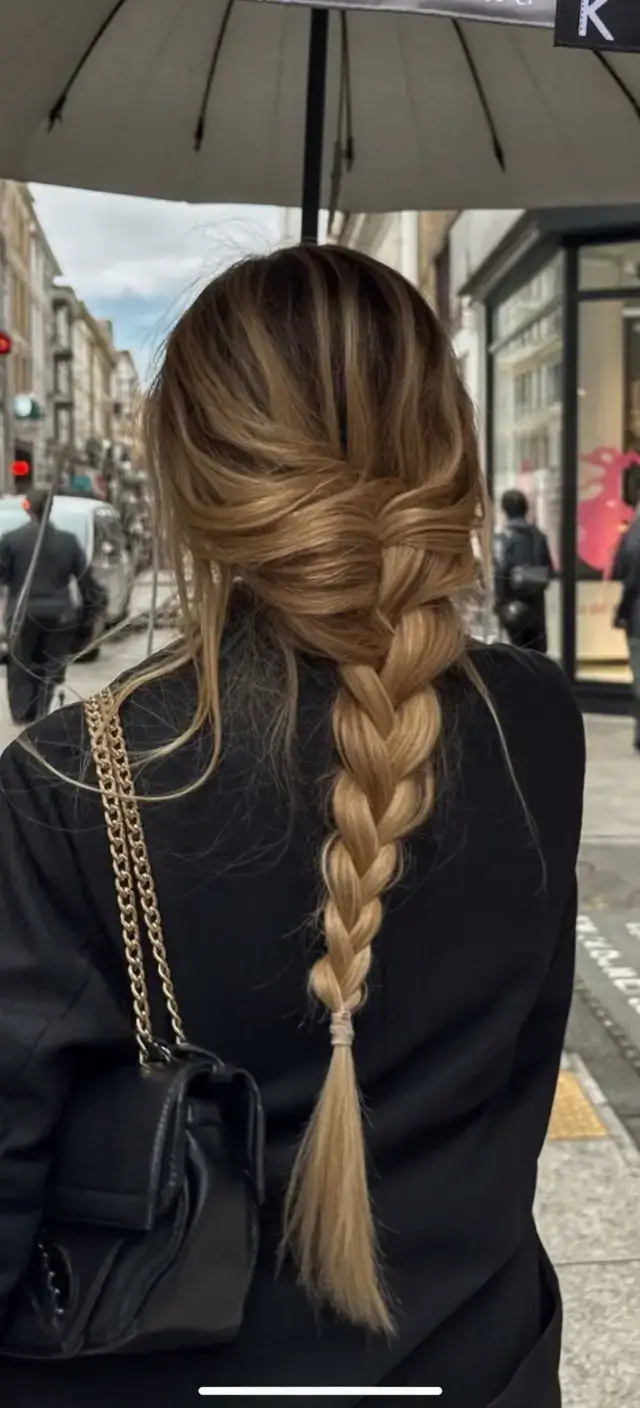 hairstyles ideas for winter 2025 2026 Relaxed French Braid for City Strolls