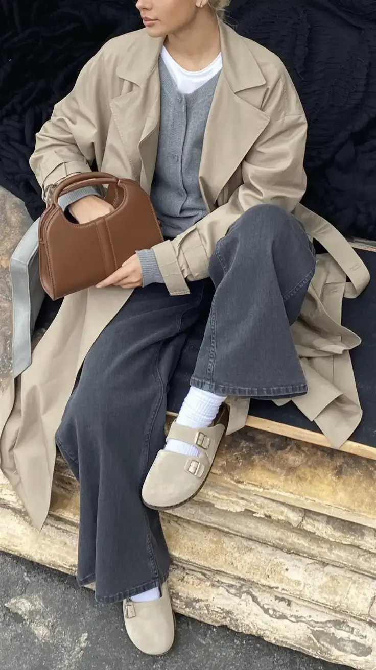 nyc winter outfits 2025 2026 street style guide Effortless Neutrals with a Modern Twist