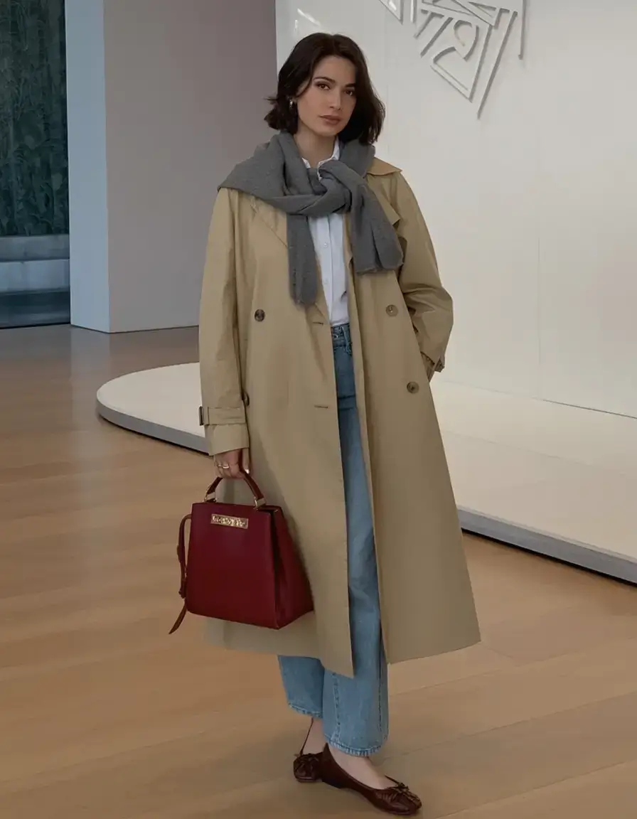 nyc winter outfits 2025 2026 street style guide Parisian Elegance with New York Energy