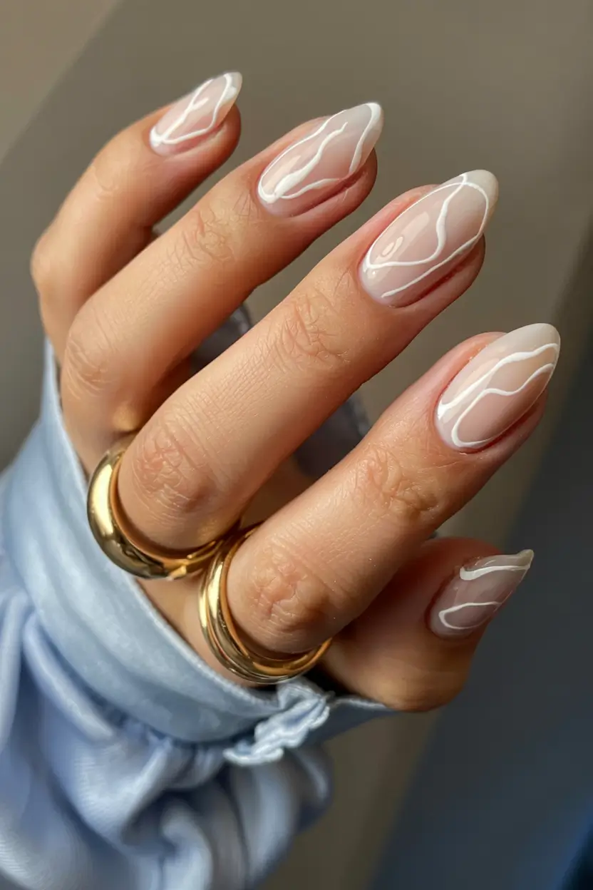 trendy simple winter nail ideas 2025 2026 Winter Waves