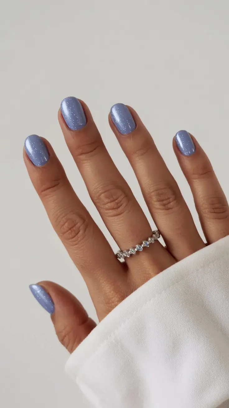 trendy winter dip nails 2025 2026 Bluebell Spark