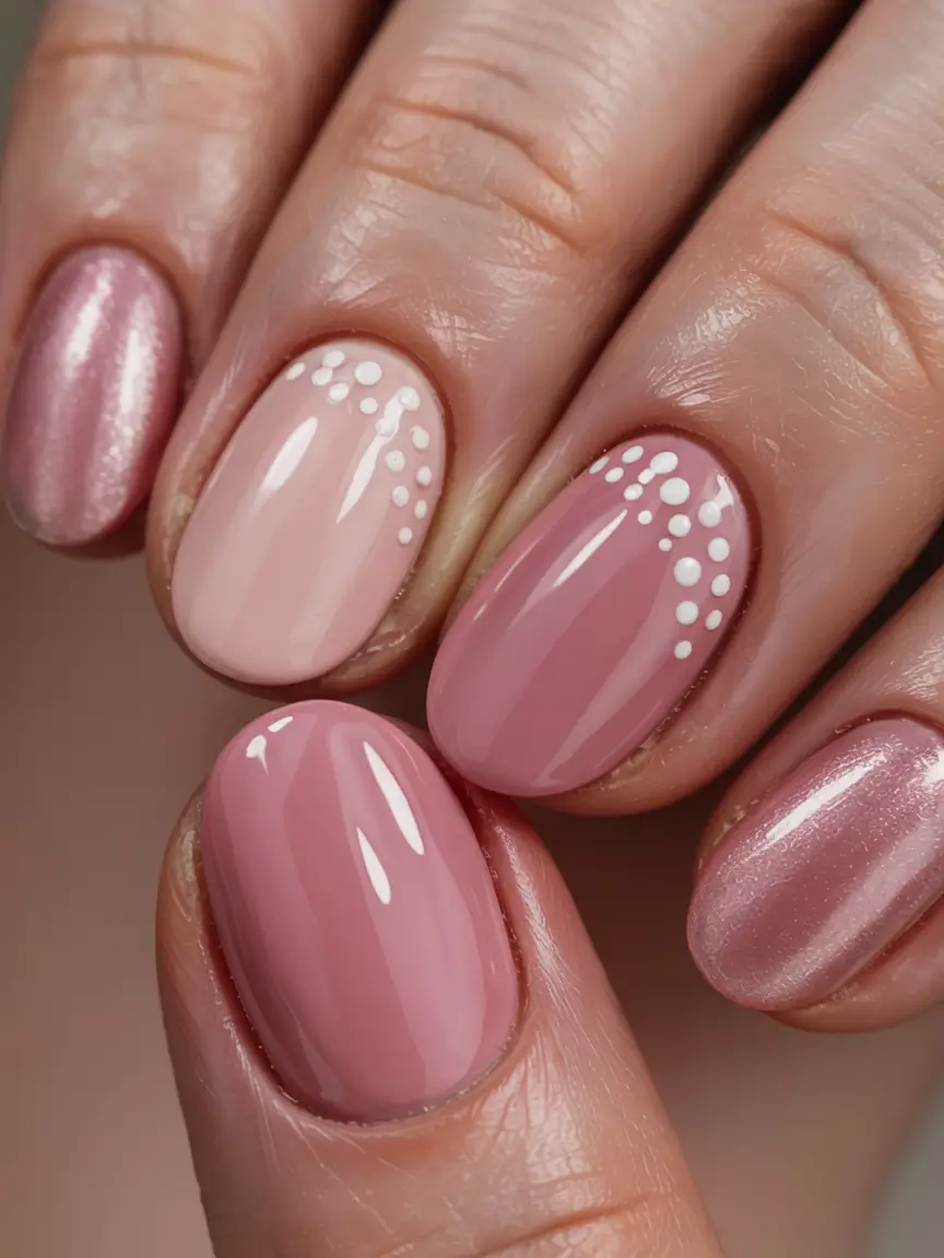 trendy winter dip nails 2025 2026 Frostberry Play