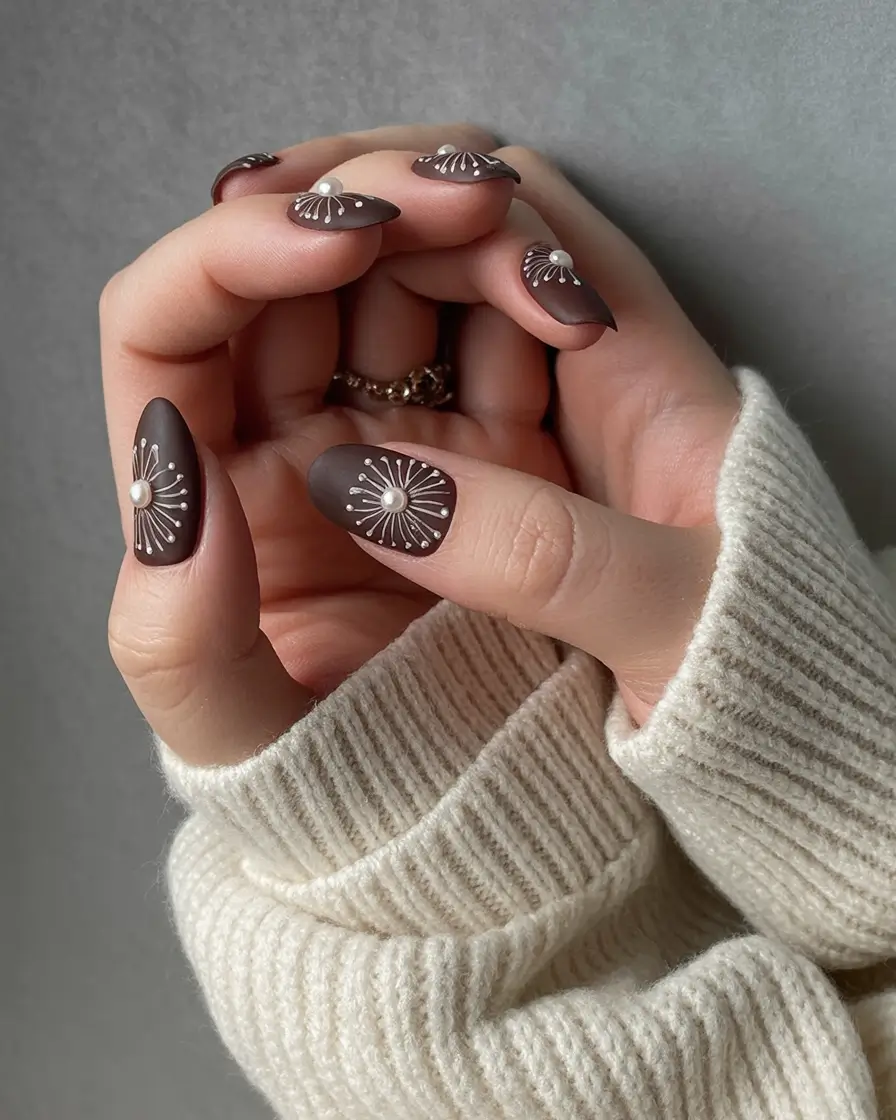 trendy winter nails 2025 2026 Velvet Hearts