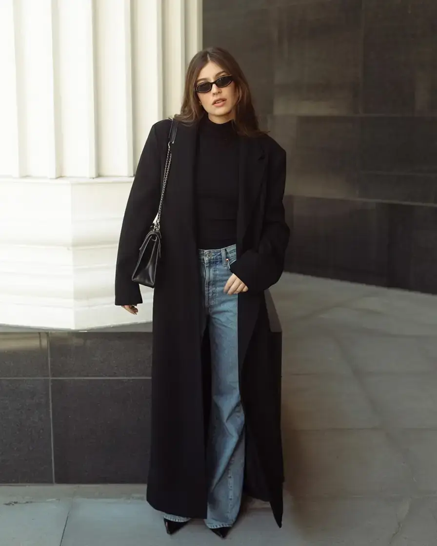 winter 2025 2026 going out outfit ideas Modern Minimalist Energy