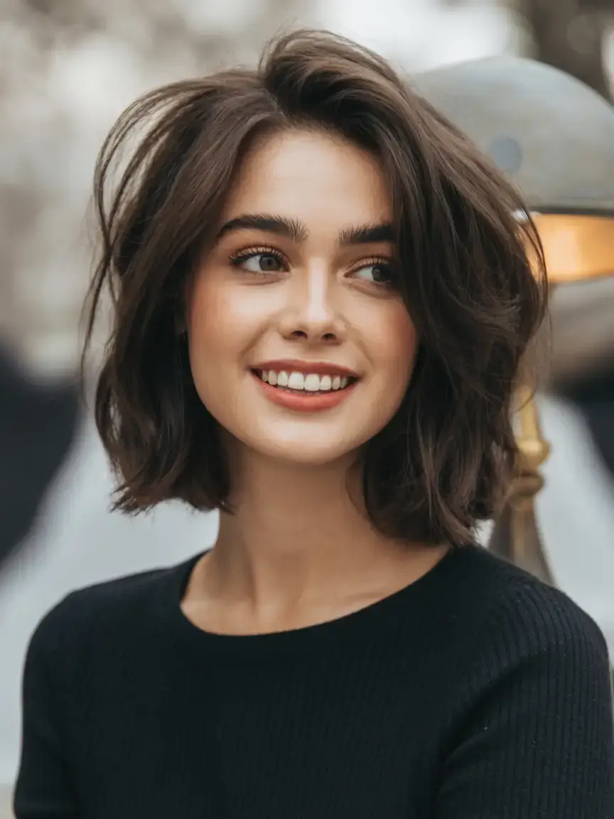 winter bob haircuts ideas 2025 202615 Chic Winter Volume Bob