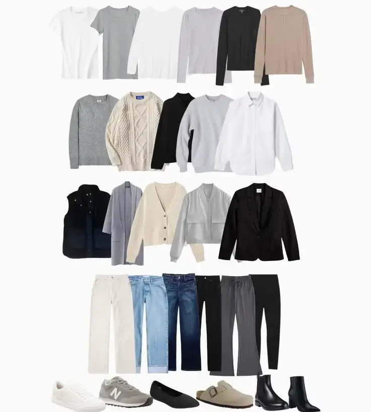 winter capsule wardrobe plus size 2025 2026 Monochrome Ease: Neutrals That Whisper Sophistication